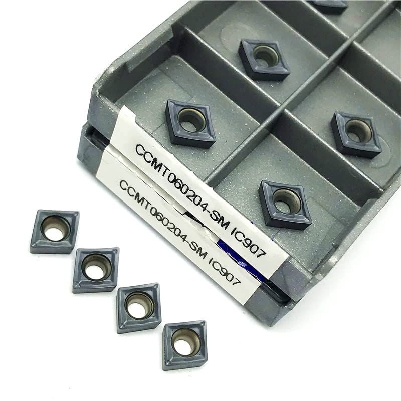 Insertos de carburo para torno CCMT060204 SM IC908 miniatura 5