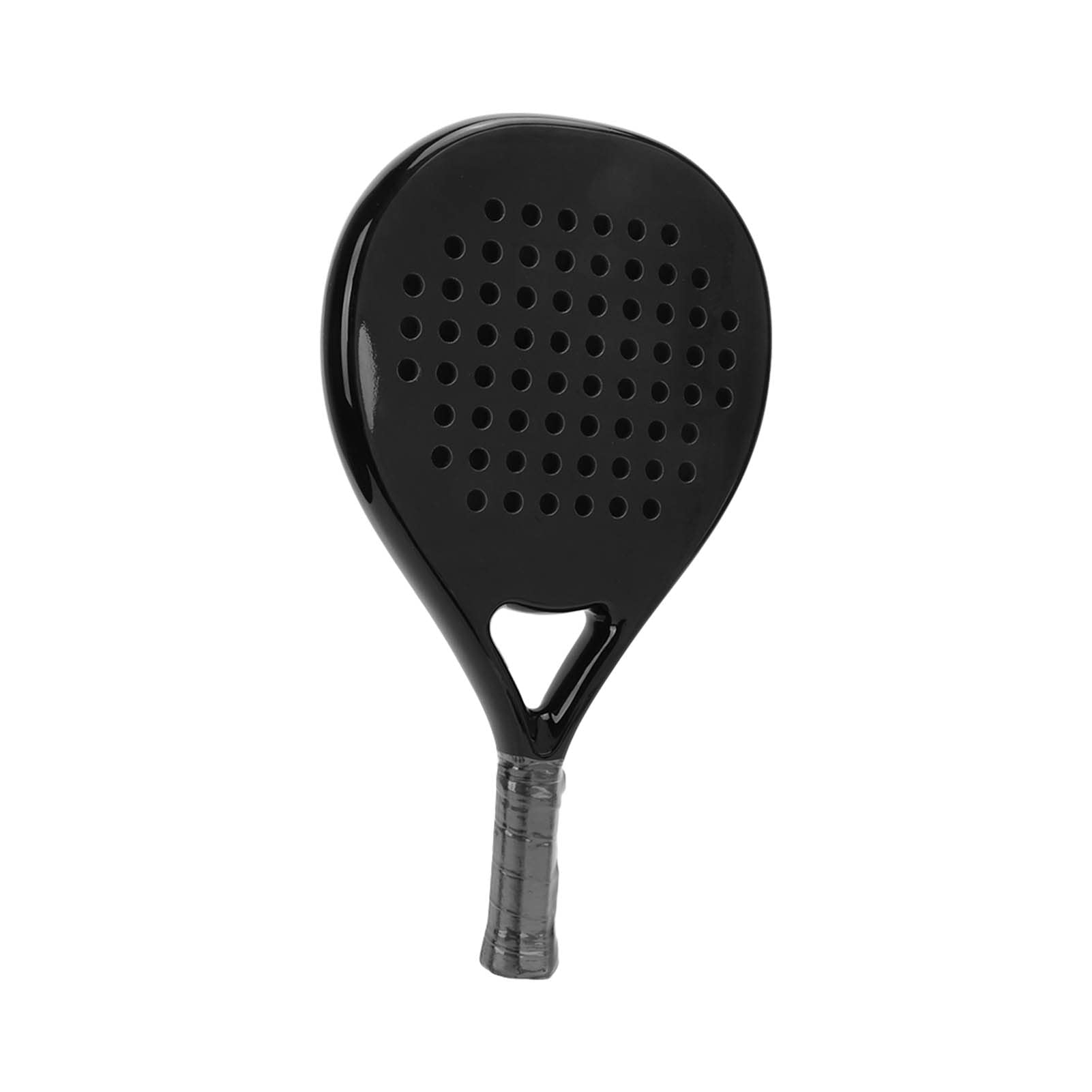 Full Carbon Fibre Beach Tennis Paddel mit Eva -Schaumkern für Hochleistungsschläge und Komfortable Kontrolle für Beachtennis -Enthusiasten Schwarz