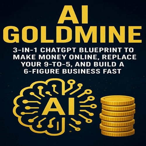 AI Goldmine Audiolivro Por Dan Carter capa