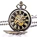 TREEWETO Reloj de bolsillo unisex con cadena Imagen de TREEWETO Reloj de bolsillo unisex con cadena