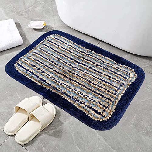 Image of Door Mats for Home | Door Mats for Home Entrance | Door Mat for Bathroom| Soft & Super Absorbent Mats for Shower | Washable, Non-Slip & Quick-Drying Mats (Pack of 2) (Multi Color)