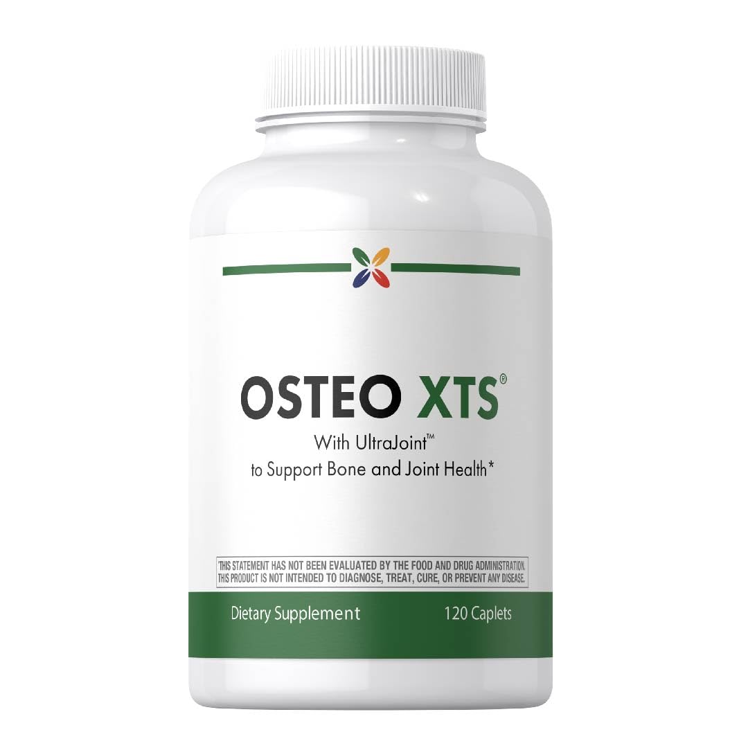 Stop Aging Now - Osteo XTS Glucosamine Chondroitin MSM Plus Turmeric Supplement with Boron - Bone and Joint Health Support - 120 Caplets