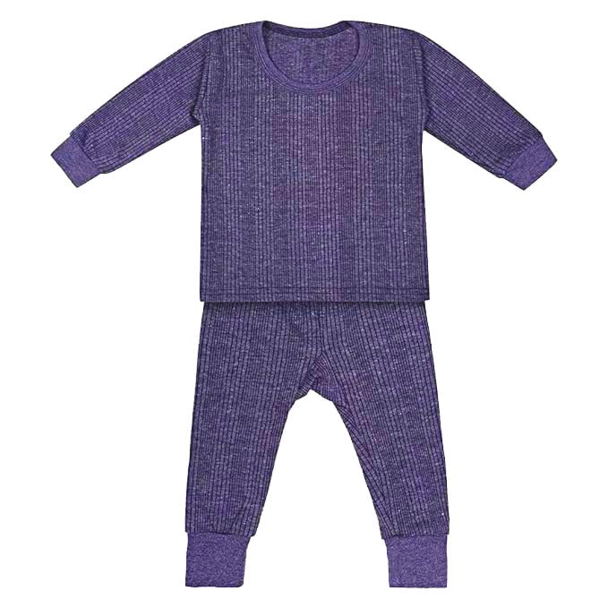 Unisex Kids Winter Wear Thermal Set Innerwear Top & Full Pant Woolen Warmer Combo Set for Girls Boys, Kids Unisex Body Warmer Thermal (Set of 1)-image-33