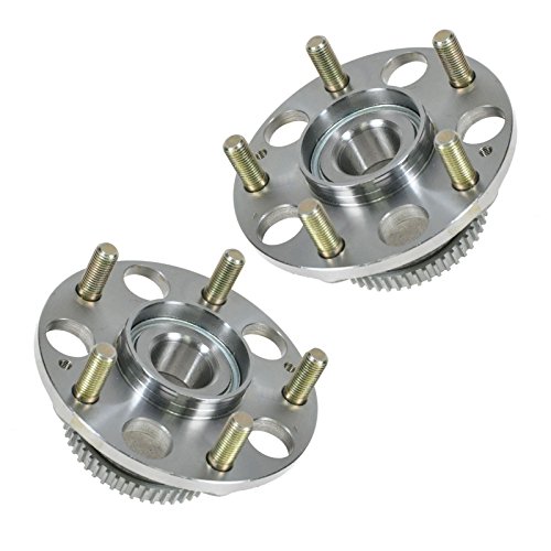 Image of TRQ Rear Driver and Passenger Side Wheel Bearing and Hub Assembly Set 2