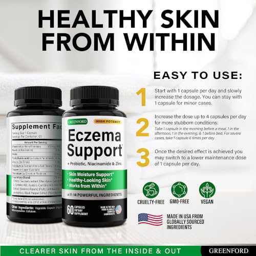 Image of Skin Health Supplement - Clear-Looking Skin from Within - 60 Caps (2 Pack)