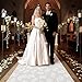 FrenzyBird Aisle Runner for Wedding Ceremony 3 x 100 Feet White Aisle Runner Walkway for Indoor Outdoor Wedding Church Decorations ，Halloween Parties can Also use a Carpet(Rose)
