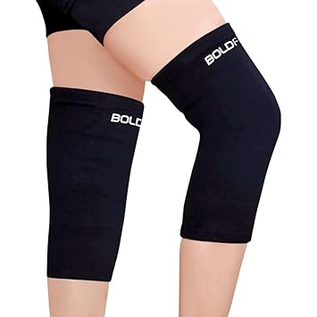 Boldfit Knee Caps For Women & Men Knee Support For Men Gym Knee Cap For Men Knee Pain Relief Products Knee Support For Women Knee Brace For Knee Pain Knee Pad Knee Guard Knee Band - L - image, photos