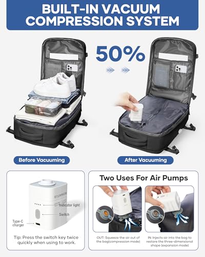 WEPLAN Vacuum Backpack Black
