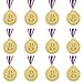Abaokai Halloween Party Supplies - Golden Best Costume Skeleton Medals Adults Contest Awards Prizes, Skeleton Costume Contest Trophy Awards, Halloween Party Favors