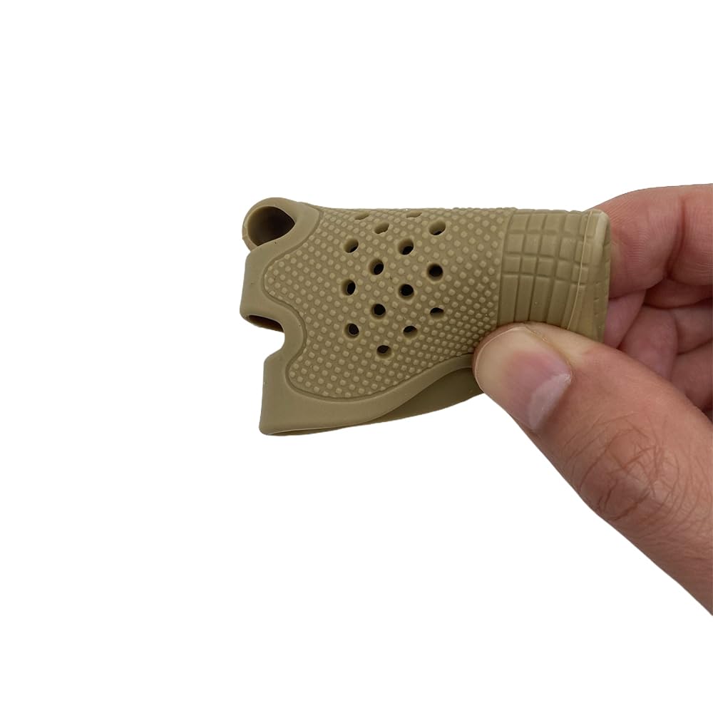 Manchon de Prise en Caoutchouc Aéré pour Glock 17, 19, 19x, 20, 21, 22, 23, 25, 31, 32, 34, 35, 37, 38, 41, 43x, 44, 45, 48 / AR 15 / AK Pistols - Accessoires en Caoutchouc - 3
