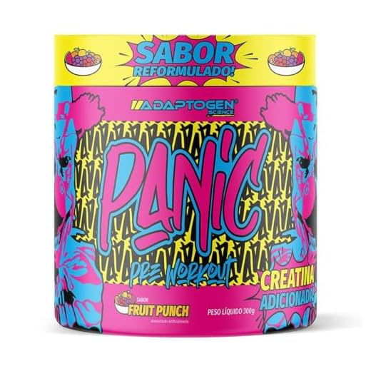 Adaptogen Panic Pré Workout Fruit Punch 300G