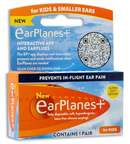 Earplanes Pain Reliever Earplugs Children's Size (2 Pair)
