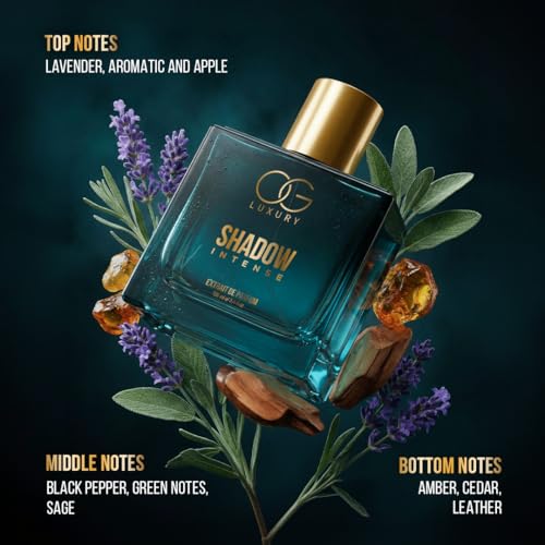 Image of OG Luxury India's Strongest Shadow Intense Extrait De Perfume for man, Premium & Long-Lasting Scent, luxury perfume for Special Occasions & Gifting, 100ML