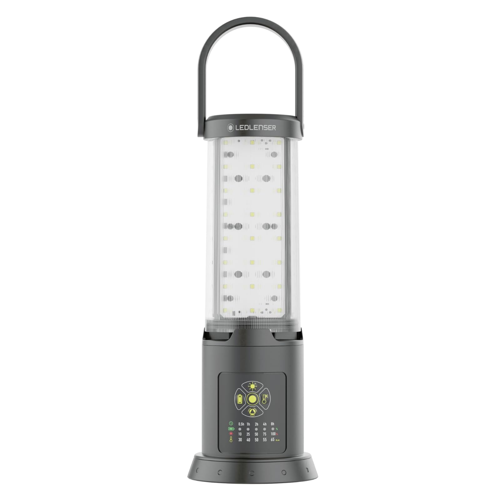 Ledlenser AL10R Work Area Rechargeable Lantern, Super Bright 6300LM Portable & Plug in Light, Mountable, IP67 Outdoor Waterproof, Up to 9.5H Battery, LED Lamp for Workshop Garage Mechanic