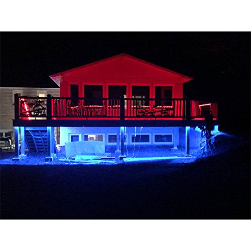 Tira de LED RGB 40 pies 24V IP67 resistente al agua miniatura 5