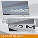 EyeCatcher Tailgate Insert Letters Compatible with 2016-2021 Toy Taco (Black Matte)