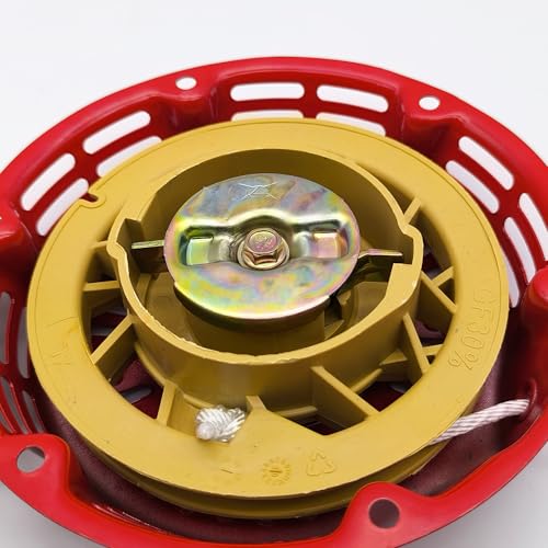 Image of Strongthium GX120 GX160 GX200 Recoil Starter Pull Start Assembly w /Cup RED