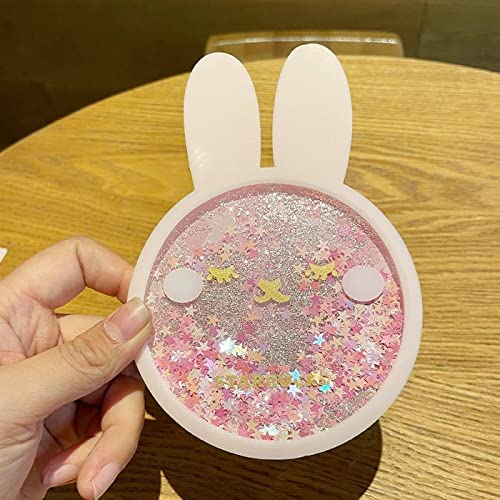 Amazon.co.jp: スターバックス海外限定コースター 流れる ウサギ