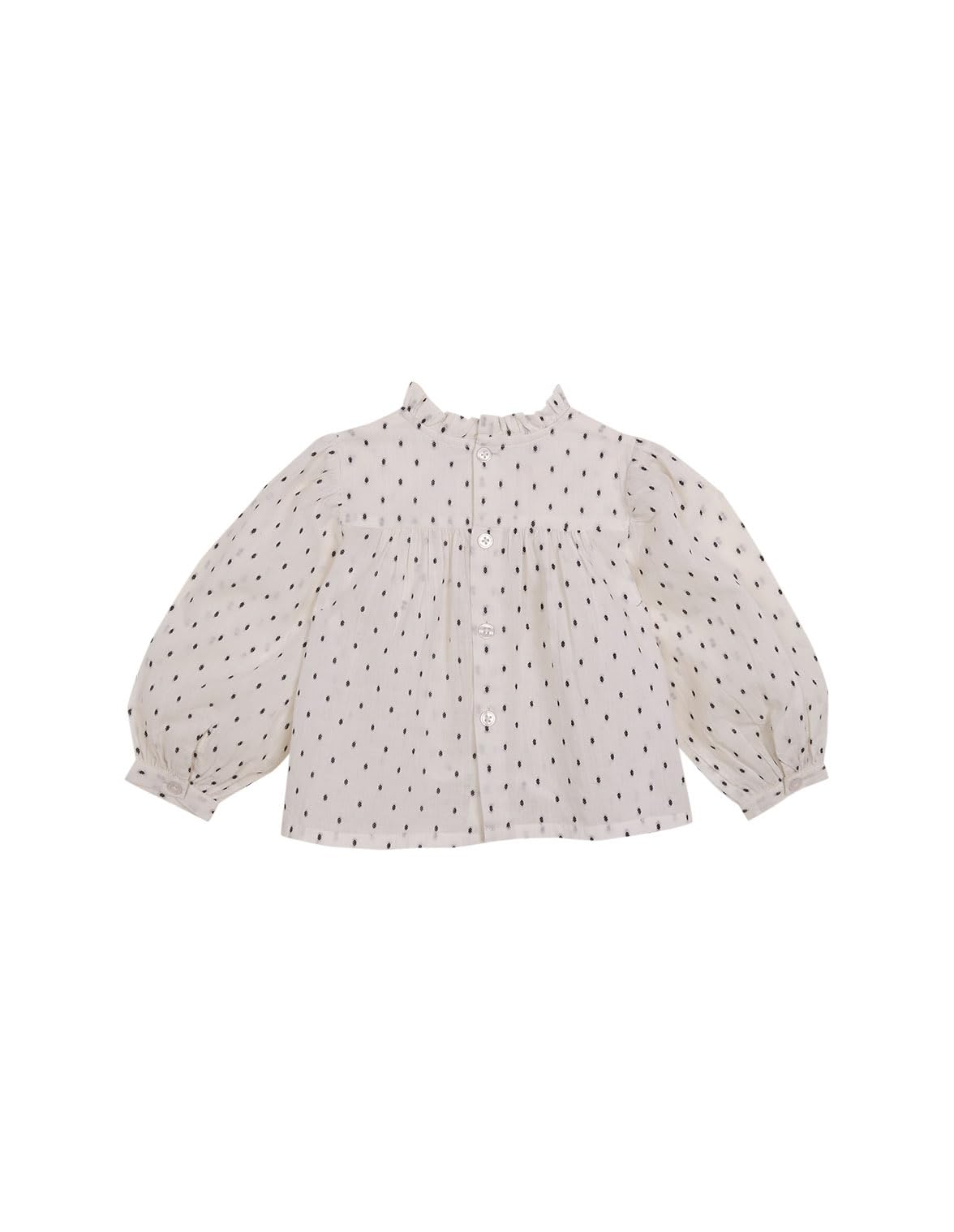 Gocco Blusa de Plumeti Negro Bebés