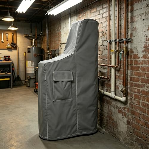 Funda para Ablandador de Agua Exterior 64"x40"x16" Gris miniatura 4