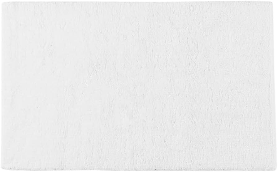 Plume Feather Touch Luxe Reversible Bath Rug 24"x40" - White