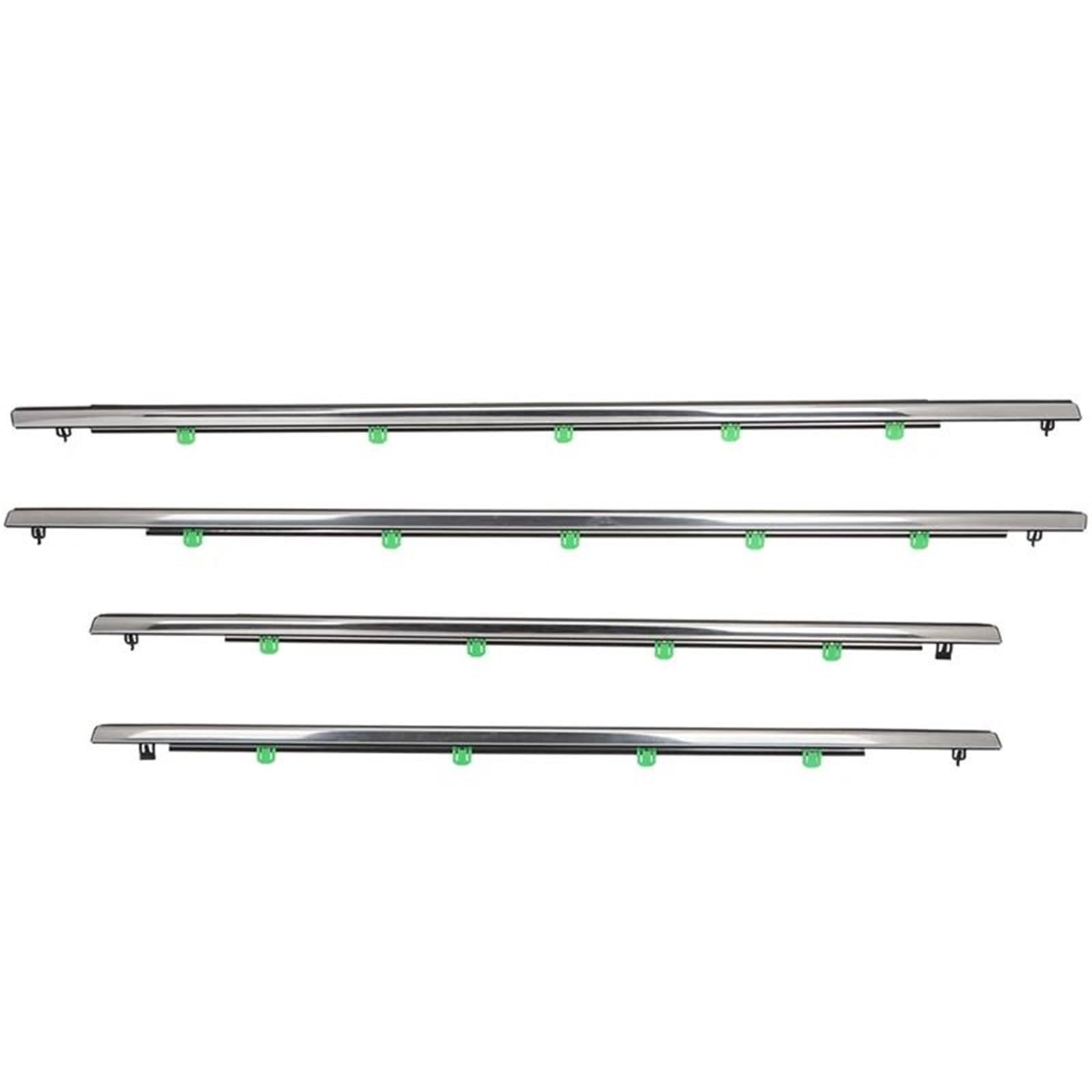 Car Window Weatherstrip Seal Belt Weather Strip Exterior Moulding Trim for CRV 2007-2011