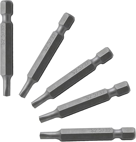 Miniatura 7 de TMAX Juego de 50 puntas de inserción de destornillador #12 de 1 pulgada, acero S2 duradero, con contenedor de almacenamiento resistente