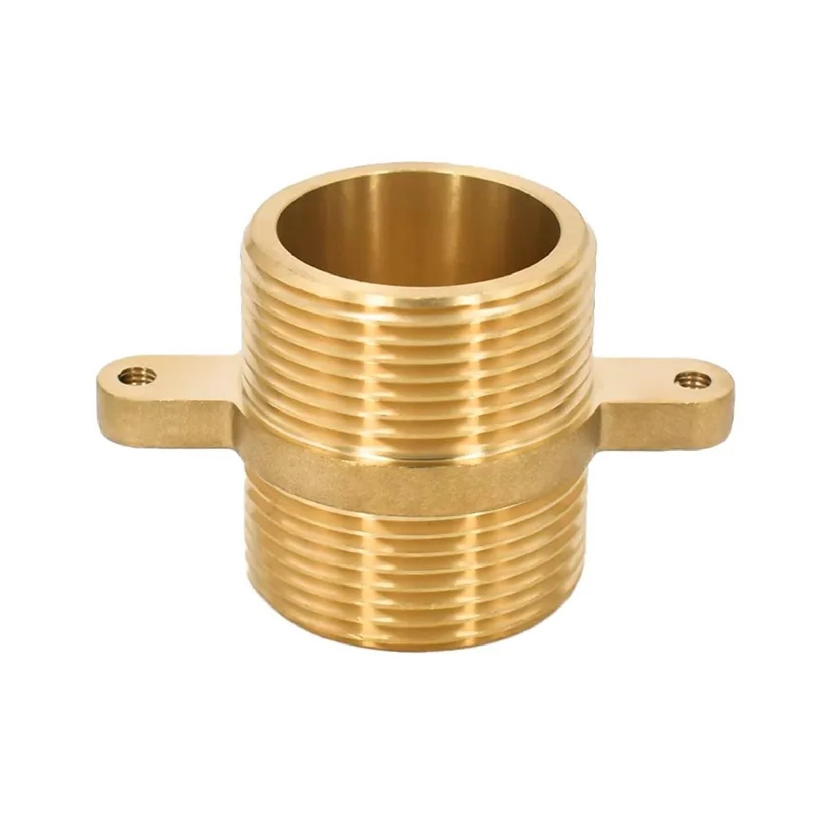 AARTERZZA Brass Fixed Bracket Flange Nipple Joint G1 BSP Male for Plumbing Fittings Wall-Mounted Boiler Accessories