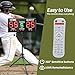 Ousmile Outdoor Baseball/Softball Scoreboard with Stand, Wireless Portable Baseball Scoreboard, Digital Scoreboard with Remote, Electronic Scoreboard for Games, Score Keeper Ball Strike Out Inning