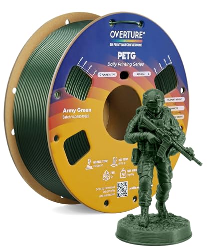 Filament OVERTURE PETG Zielony (GREEN)