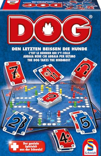 Schmidt Spiele 49201 Dog, Den letzten beissen die Hunde, Familienspiel,...