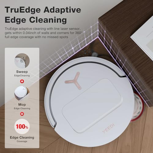 Image of Yeedi by ECOVACS M12 MAX Plus Robot Vacuum and Mop, Adaptive Edge Cleaning