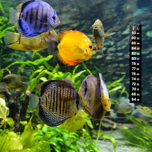 Aquaneat G399 6 Pcs Aquarium Thermometer Strips thumb #4