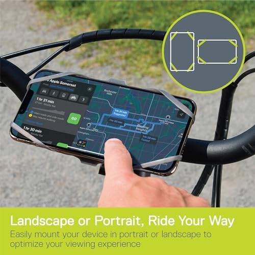 Support de téléphone pour vélo et iPhone compatible tout guidon - 2