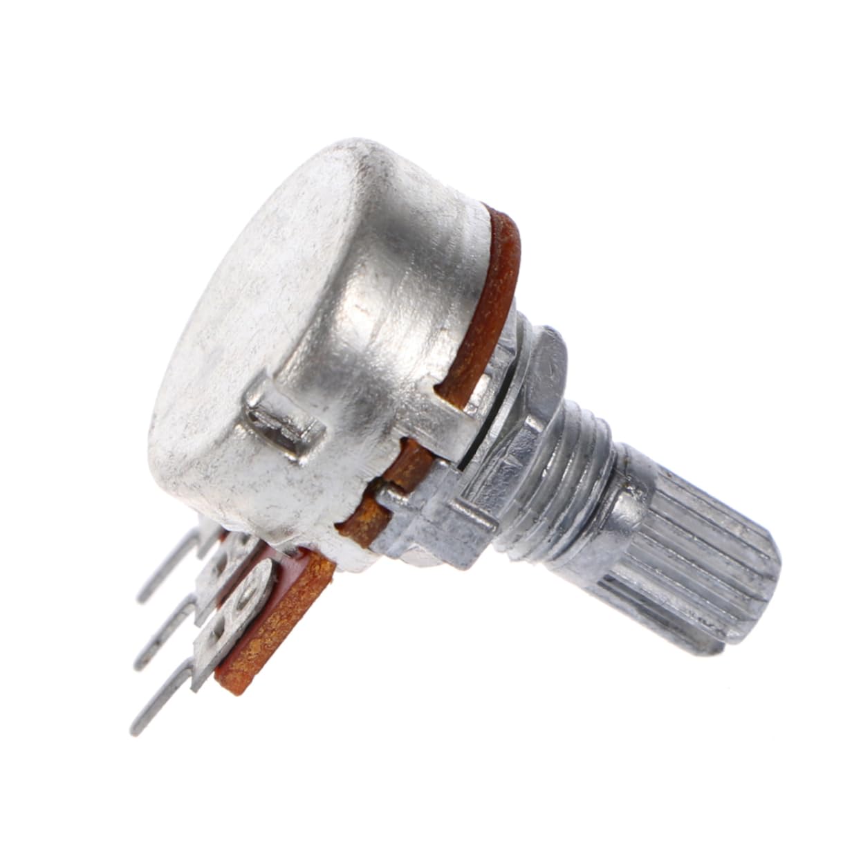 MUELODSIC Guitar Volume Potentiometer Bk Control Pot with Split Shaft for Audio Tone Control Upgrade Your Guitar Sound with Coarse Knurled Shaft Full for Easy Fit