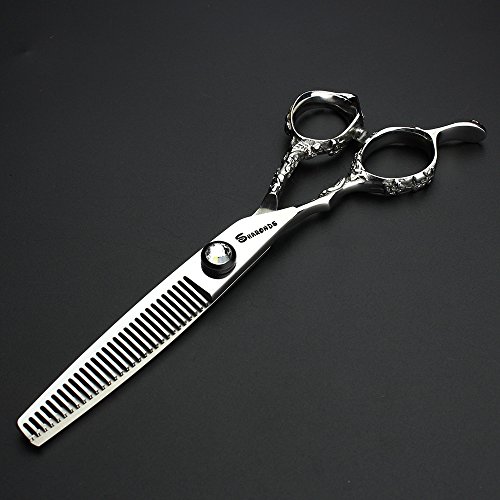Ciseaux de coiffure pour gauchers 6 pouces set coiffeur styliste de salon