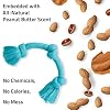 Playology Dog Toys | Dri-Tech Rope Toy Tug of War Rope for Aggressive Chewers | Jumbo Peanut Butter Scented Toy - Easy to Clean and Made from Non Toxic Materials