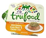 Wellness TruFood Tasty Pairings Natural Grain Free  Wet Raw Dog Food, Chicken, Green Beans & Chicken Liver, 5-Ounce Cup (Pack of 24)