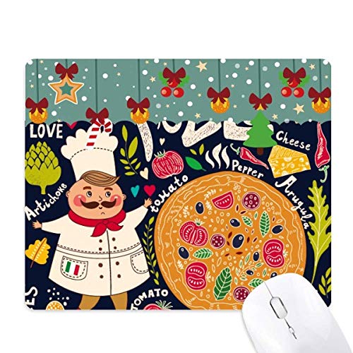 Tapis de souris de jeu pizza italie pour cadeau de noël original - Office mat design