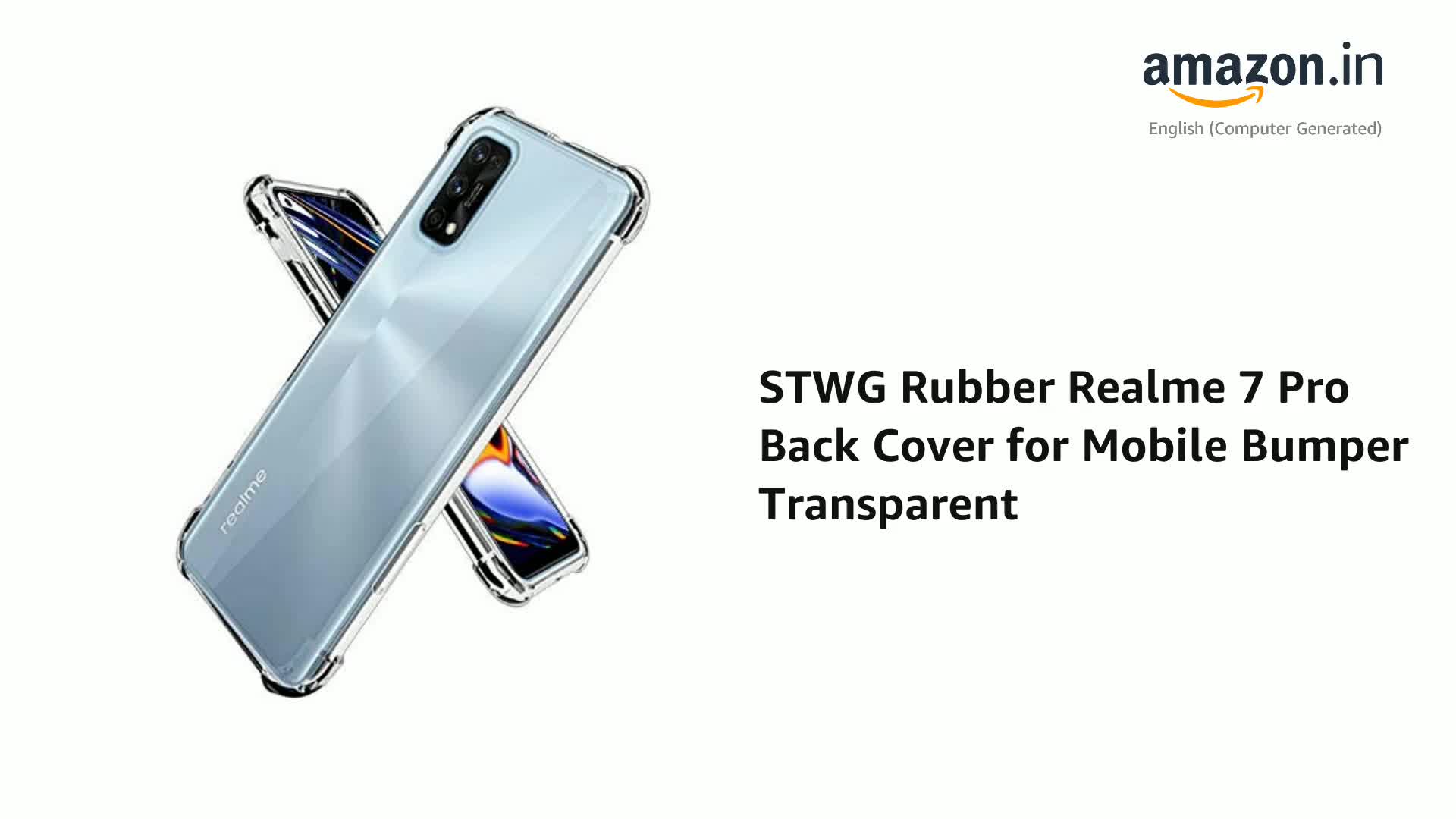 Back Panel Cover For Oppo Realme 7 Pro At Rs 138 | Mobile Back Cover - View #12