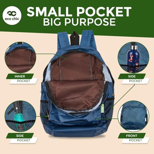 Mochila clásica ECO CHIC adiós a la incomodidad de cargar peso 6