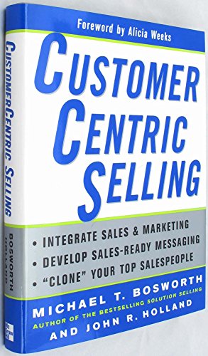 Customer Centric Selling 007143934X Book Cover