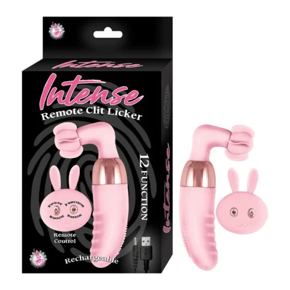 Amazon.com: Intense Remote Clit Licker Waterproof Silicone Rechargeable  Vibrator