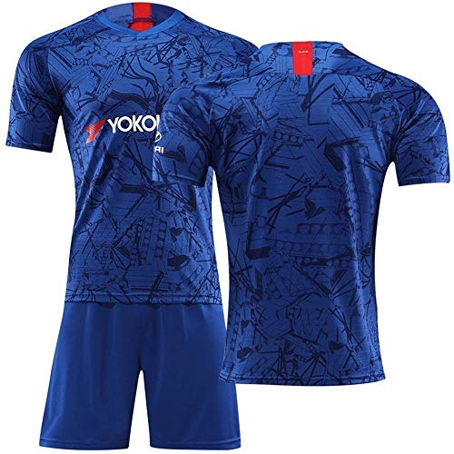 NICEXIONGDEI 19-20イギリスプレミアリーグチェルシーサッカーユニフォーム男子サッカートレーニングユニフォーム#7#9#10 for Chelsea (Color : Blue, Size : L) NICEXIONGDEI 19-20イギリスプレミアリーグチェルシーサッカーユニフォーム男子サッカートレーニングユニフォーム#7#9#10 for Chelsea (Color : Blue, Size : L)