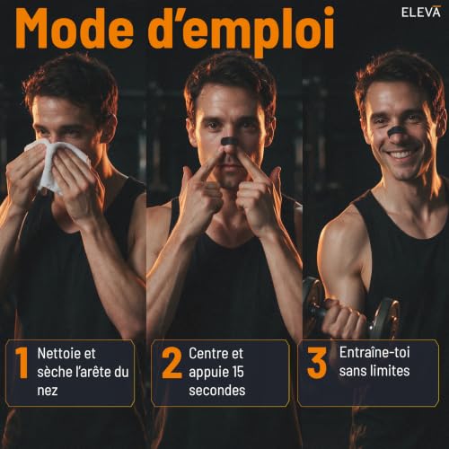Eleva Sport Extra Forte Bandelettes Nasales Sport Extra Fortes – vue 7