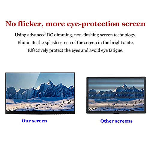 Image of Ultra-Thin Curved Monitor 22-inch LCD Computer External Monitor Full Hd 1920x1080p Multimedia Wide Monitor with Hdmi and Vga Ports