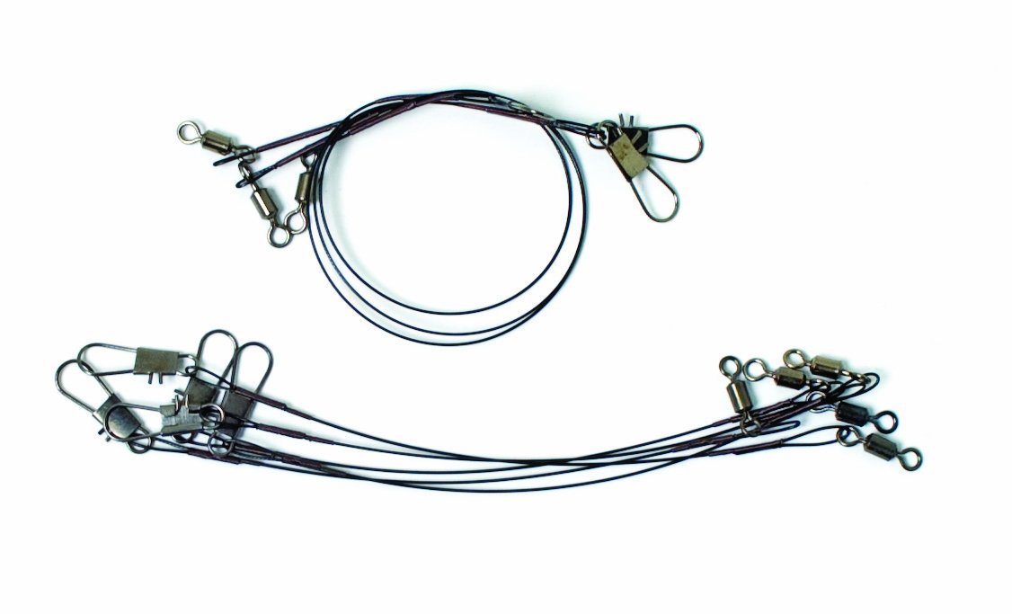 Eagle Claw Steel Leader Assortment, 8 Piece