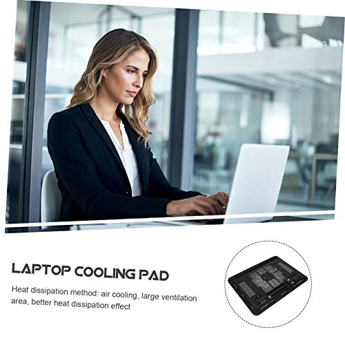 Base ergonómica para laptop con ventilador miniatura 6