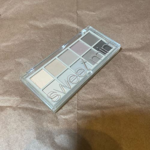 Go Ho 10 Colors Eyeshadow Palette,All Matte Naked Eyeshadow Makeup,Highly Pigmented Blendable Shades Nude Eye Shadow,Waterproof Cool-Tone Eyeshadow Makeup Palette,Sweet Mint 04 #TOP7