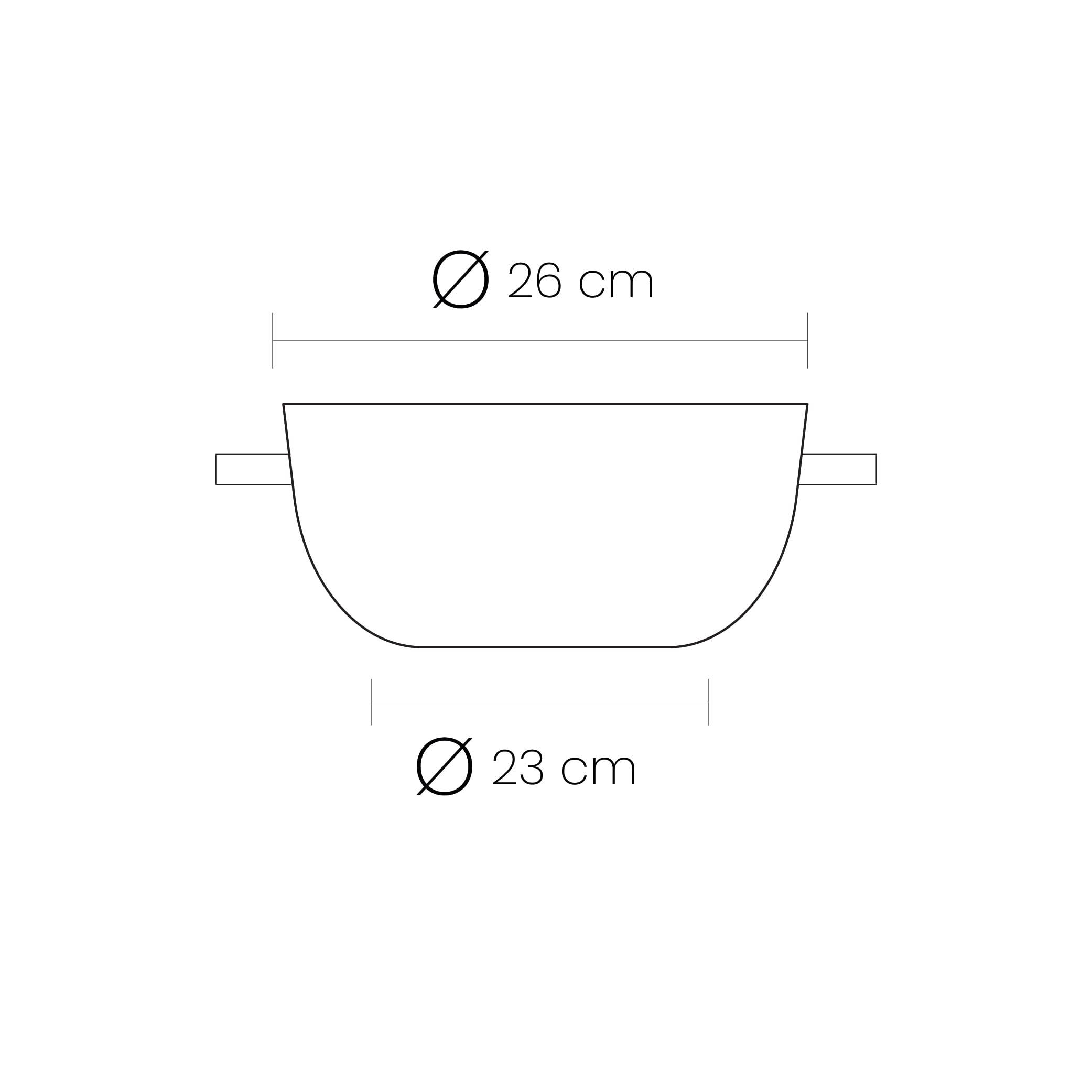 IBILI - Casserole tricouche Triply naturelle 26 cm, acier inoxydable, convient pour induction, sans antiadhésif